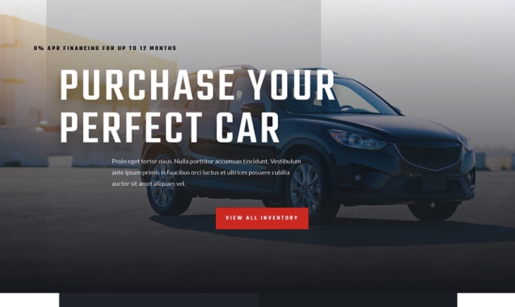 Cấu trúc cần có của website bán ô tô - bán xe hơi