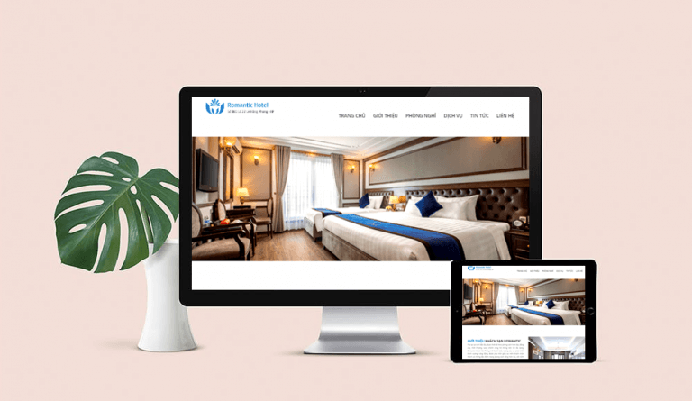 Thiết kế website chuẩn SEO cho website khách sạn