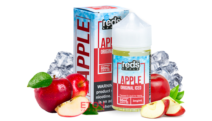 Red Apple Iced - Juice pod mát lạnh