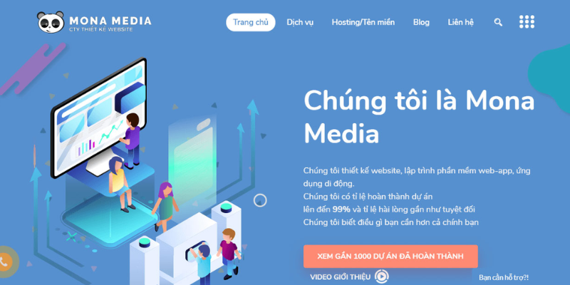 Mona Media - Công ty thiết kế Website vận chuyển hàng Trung Quốc chuyên nghiệp