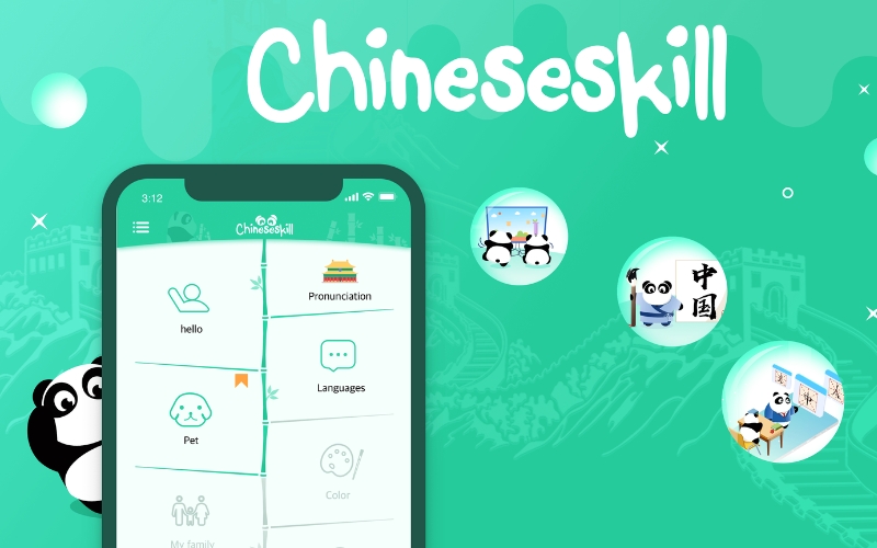 app học tiếng Trung Chinese Skill
