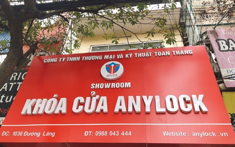 Khóa cửa vân tay Anylock