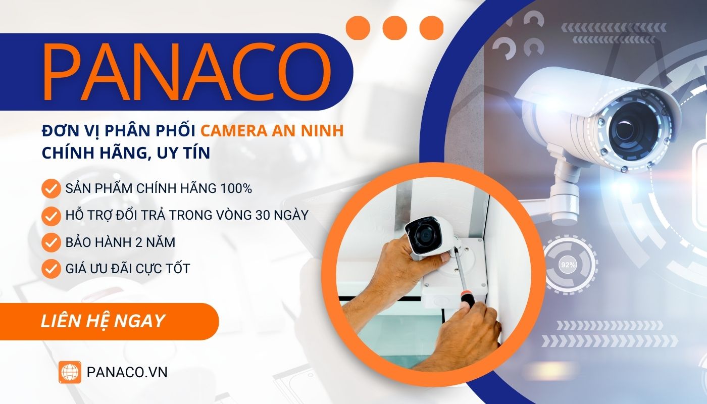 Công ty cung cấp và lắp đặt camera PANACO