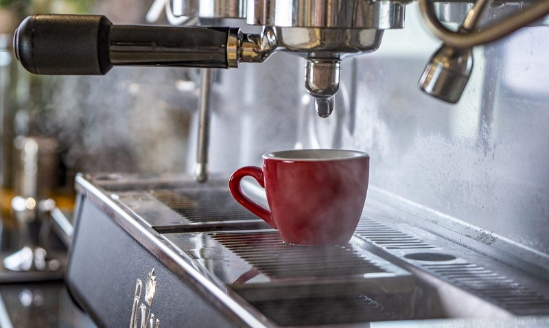 Họng pha cafe ra ít nước hoặc không ra nước